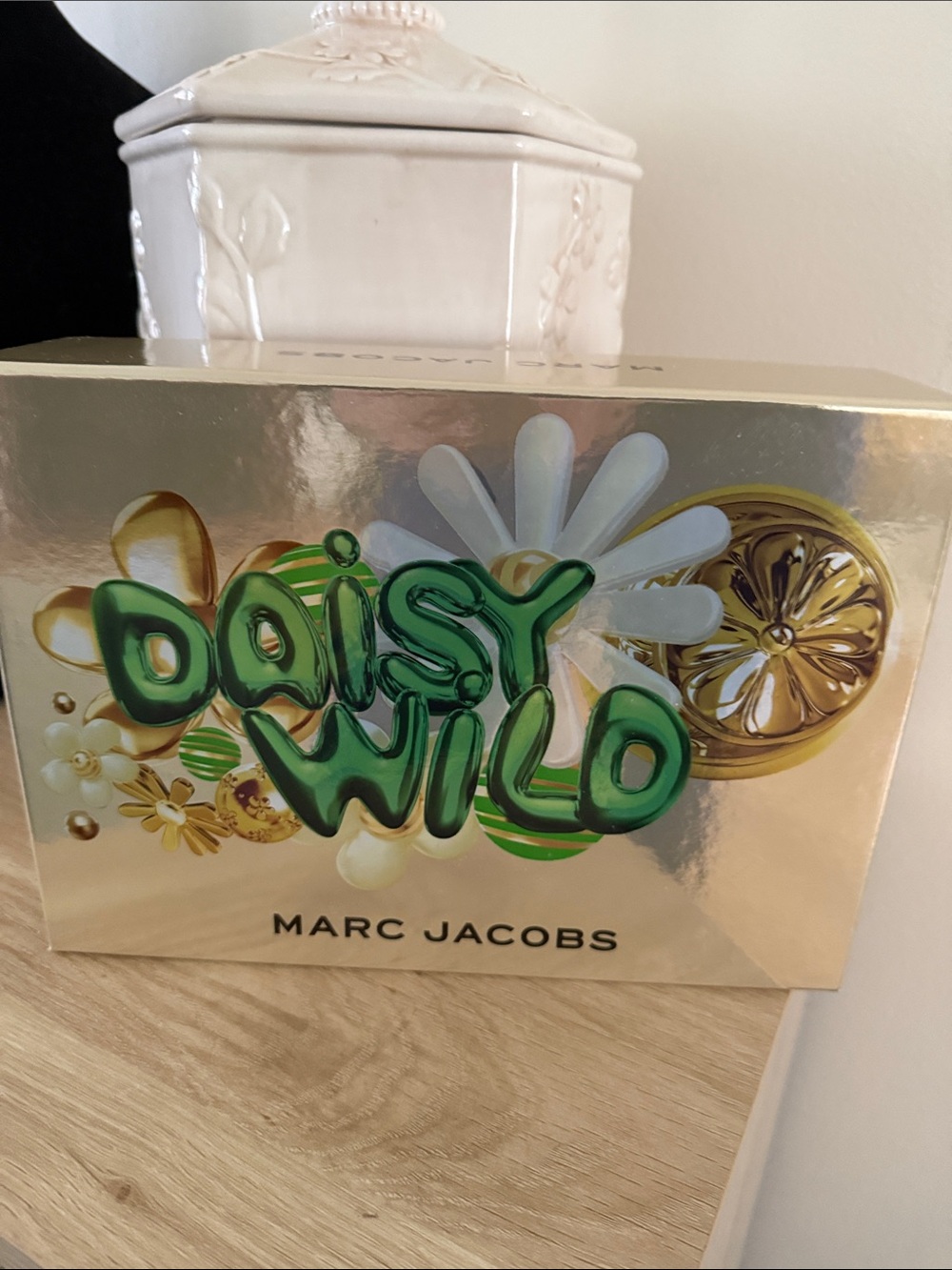 Marc Jacobs Daisy Wild Box - Green & Gold